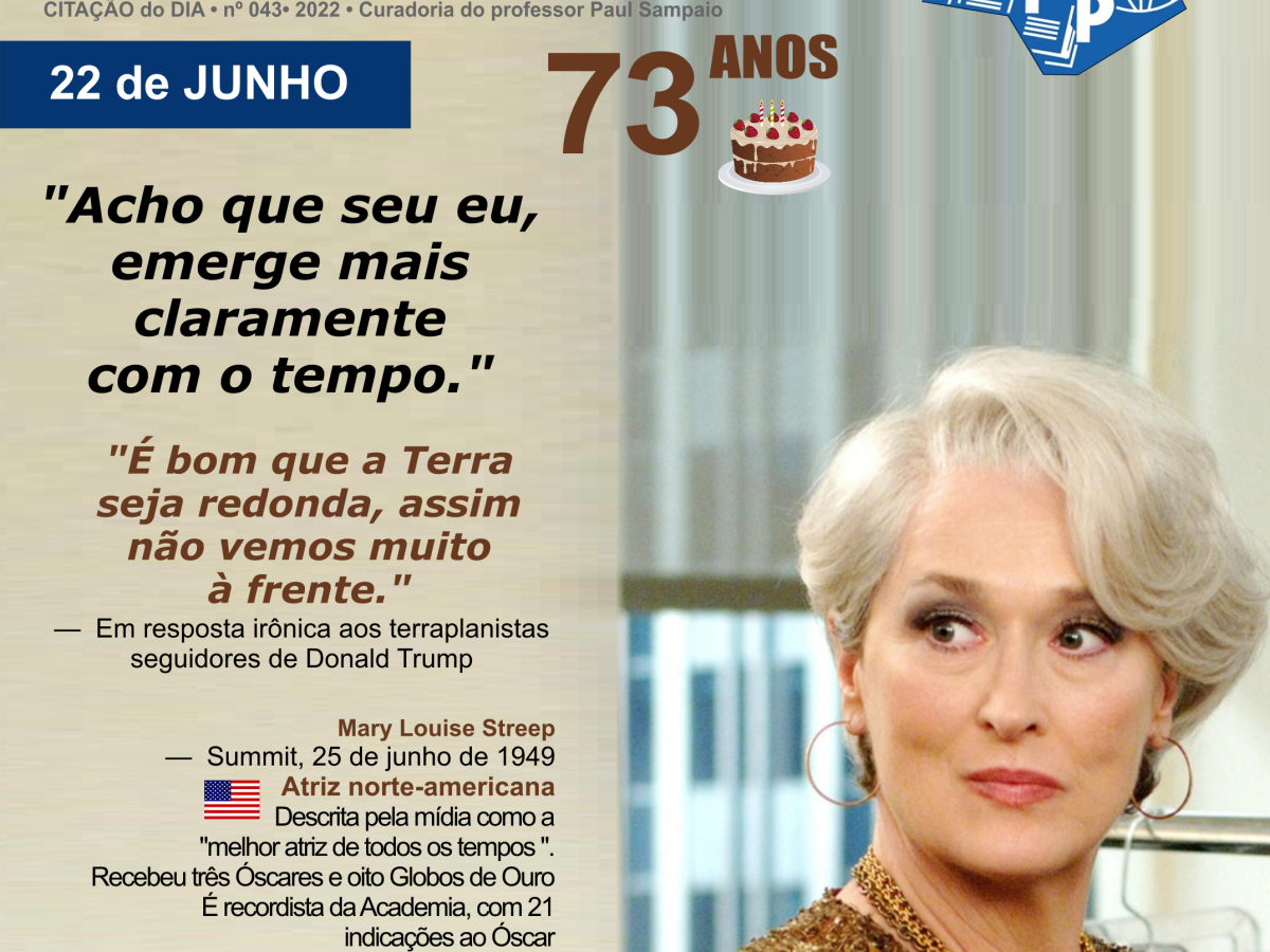 Meryl Streep • 73 Anos